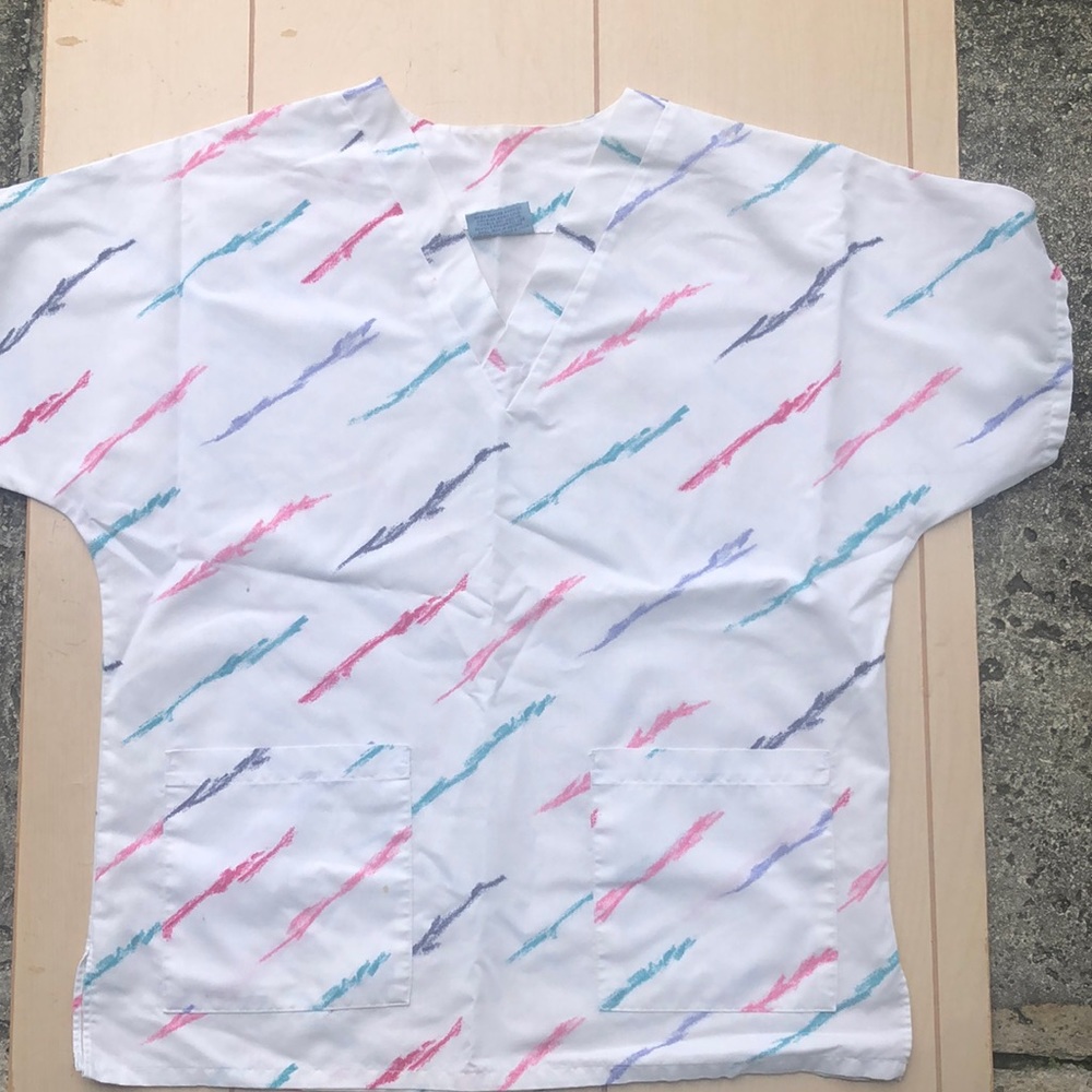 Medical Nurse Scrub Top